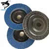 40 Grit 115x22mm High Density Flap Disc for Metal Finish Work