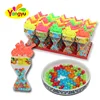 Whistle Motorcycle Sand Glass Colorful Beads Candy
