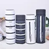customized stripe vacuum flask double wall insulated thermos