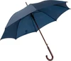 custom 23" wood handle market rain promotional straight umbrella
