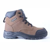Genuine leather safety boots PU Rubber outsole