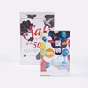 A4 A5 A6 size l-shaped Acrylic Menu/price list holder stand restaurant card base stand