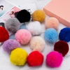 Airbag bracket explosion models creative gifts fur ball mobile phone bracket folding multi-function bracket