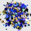 New 1mm-3mm Mini Round Dot Thin Nail Art Glitter Decoration Colorful DIY Glitter Paillette Design Nail Art Sequin Tips