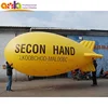 Hot sale custom inflatable PVC flying helium blimp, vote airship with repair kit