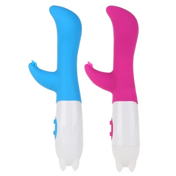 Ergo Super Flexi IV Dong Soft and Flexible Liquid  Silicone With Vibrator - Plum main image 1