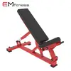 2019 Shandong dezhou EM Fitness Gym equipment factory adjustable pro bench hammer Strength EM949