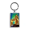 Free sample 3d printer keychain metal keyring for wholesale