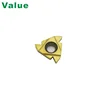 RT1101G-A60 60 Degree Tungsten Carbide General Pitch Threading Inserts Thread Turning Insert