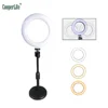 With table tripod stand 6W LED 10inch Beauty Ring Light for make up and live stream