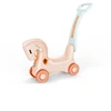 plastic kids rocking horse with multi function indoor play