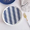 Hotel restaurant used creative breakfast sandwich serving porcelain dinner plate for sale