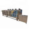 LEHAO high efficient multi functional processing machines 100 - 500 kg / h coffee drum rolling roaster machine for sale