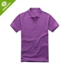 Wholesale custom printing made apparel premium embroidery man polo t shirt 100% cotton