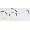 Fashionable High Quality Ladies Metal Anti Blue Light Blocking Eyeglasses Spectacle Frame