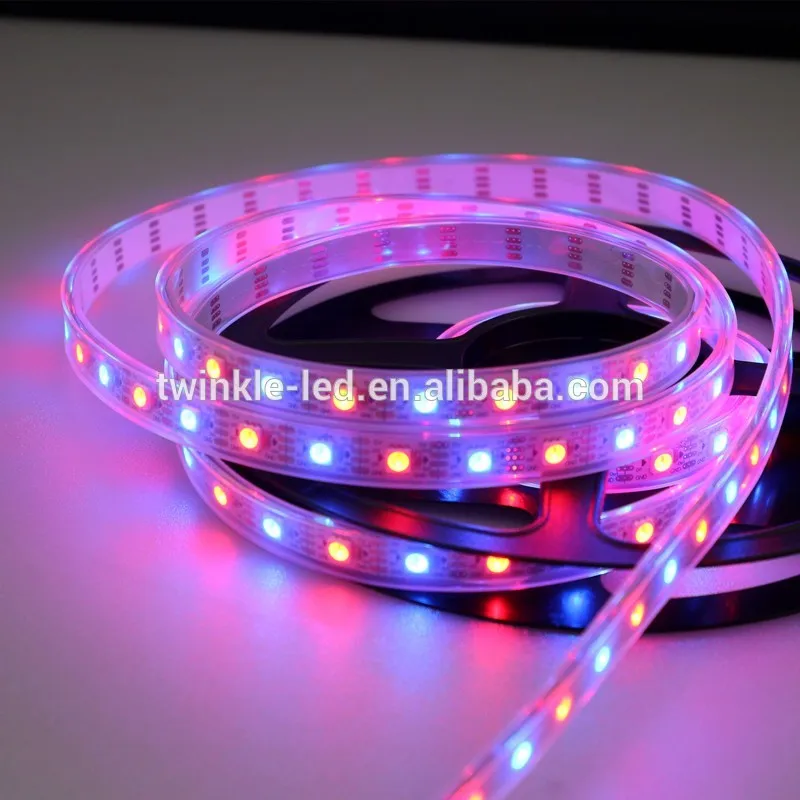 60leds/M Epistar Smd 5050 RGB Digital SK6812  Addressable LED Strip 12V