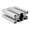 Silver 6063 T5 China Industrial Hot Sell Extruded T Slot Extrusion 40x80 Aluminum Profile