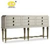Modern Hotel Wooden Six Drawer chest Table ZH-T290