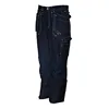 High quality Mens cargo combat dark blue wear builder work trousers