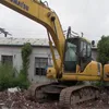 used walking crawler excavator pc220-7