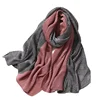 Hot Lady Large Size Shawls Soft Long Cotton Scarf