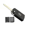 China suppliers for Mazda 2 button remote key shell with 1 battery clip