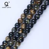 Daking Jewelry round shape tiger eyes loose beads natural stone
