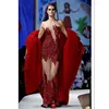 Top Quality Luxury Fashion Celebrity Sequins New Long Party Evening Dresses