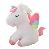 High Quality Cartoon Gift Rainbow Pink Girls Stuffed Unicorn Soft Plush Toys