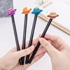 Office learning 0.5mm black pen signature pen cute creative colorful planet neutral pen