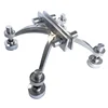 Stainless steel point supported curtain wall spider for glass