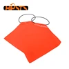 Orange traffic highway safety flag