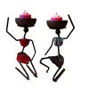 Overhead Kitchen Dish Home Candles Creative Geometry Decorative Metal Candle Holder