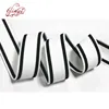 1'' 0.5mm thickness cheap custom High elasticity garment knit woven jacquard ribbon webbing