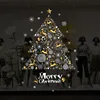 New Design Window Stickers Merry Christmas Wall Sticker 3D Home Shop Windows Decals