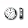 custom analog quartz waterproof small vintage metal antique inserts desk table clock