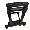 3 stage black aluminum tube outer telescopic trolley handle heavy load 100kg trolley handle brief case retractable handle
