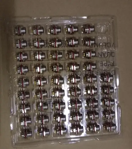 4pin M12 Sensor Connector Flange Socket Panel Front Mount Threaded