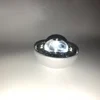 CE certificated Glass Road Stud, High Quality Electrolytic Aluminum 100 mm Tempered Glass road studs