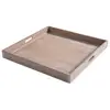 19 x 19 inch Large Shabby Chic Square Wood Serving Tray for Breakfast in Bed, Tea, Coffee