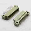 2.54mm DIN 41612 Pcb Connector Male Female Dual Row Third Row Right Angle