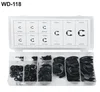 WD--118 300pc E-clip assortment