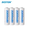 Cheap price 3300mAh cell 1.2v Rechargeable Battery No Memory Effect AA Battery