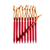 strong steel screw iron sand ground tent peg easy to use for tent nail