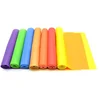 Colorful Common size 1500*150*0.35mm Factory Direct Eco-friendly Yoga Elastic Band Latex Stretch Resistance Band for UK USA
