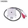 Mini Microphone High Sensitive Pickup Audio Mic Waterproof Metal Case for IP AHD CCTV Security Camera DVR System