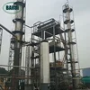Small crude oil refinery distillation column separation refining process unit