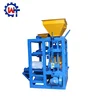 German Technology Small Brick Machine Qt 4-24 Manual Block Forming Machine Mini Brick Factory