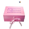Reliable Manufacturer For Customized Collapsible Magnet Gift Box With Ribbon