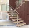 Stainless steel glass railing post or glass railing post with cap and bracket post